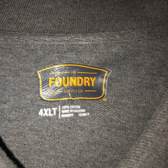 COPY - Lot of 2 Foundry Polo Shirts - 4XLT - Picture 9 of 10